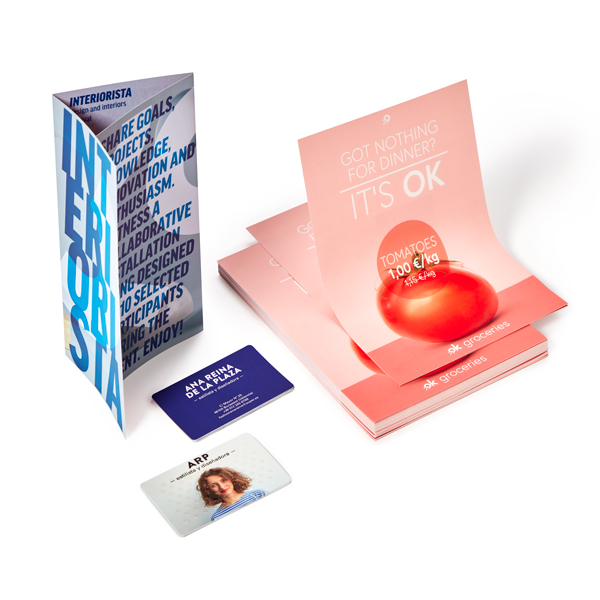 Stampa piccolo formato: volantini, brochure e biglietti